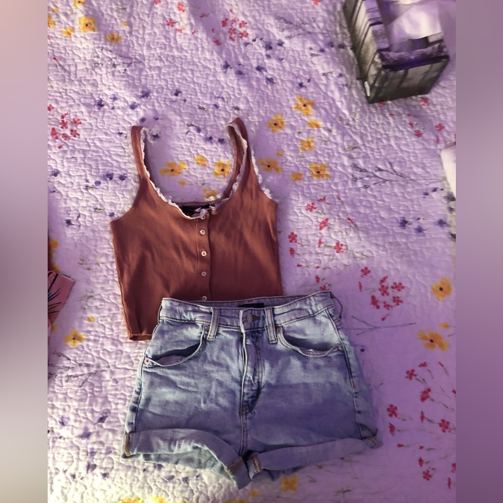 2 for 1 mini shirt and shorts